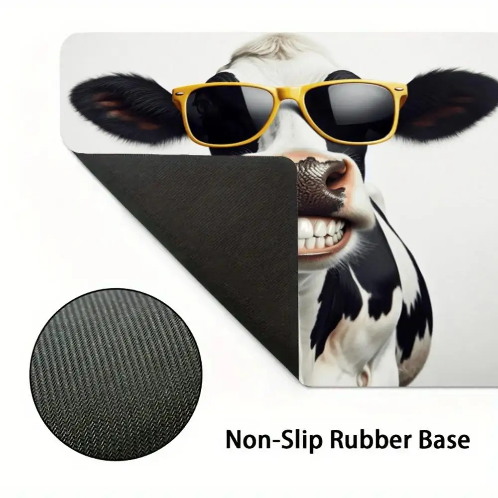 แผ่นรองเมาส์ลายการ์ตูนวัวสุดเท - Cow Mat Rubber บทวิจารณ์และราคา
