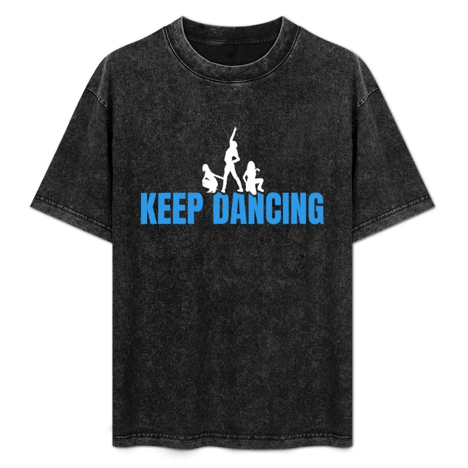 

Finnish Prime Minister - Keep Dancing T-Shirt Retro Style Print Casual Top