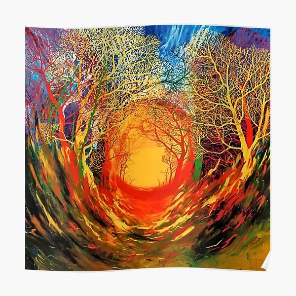 Nether By Stanley Donwood  Poster Decor Mural Home Room Art Wall Painting Funny Vintage Modern Print Picture Decoration No Frame