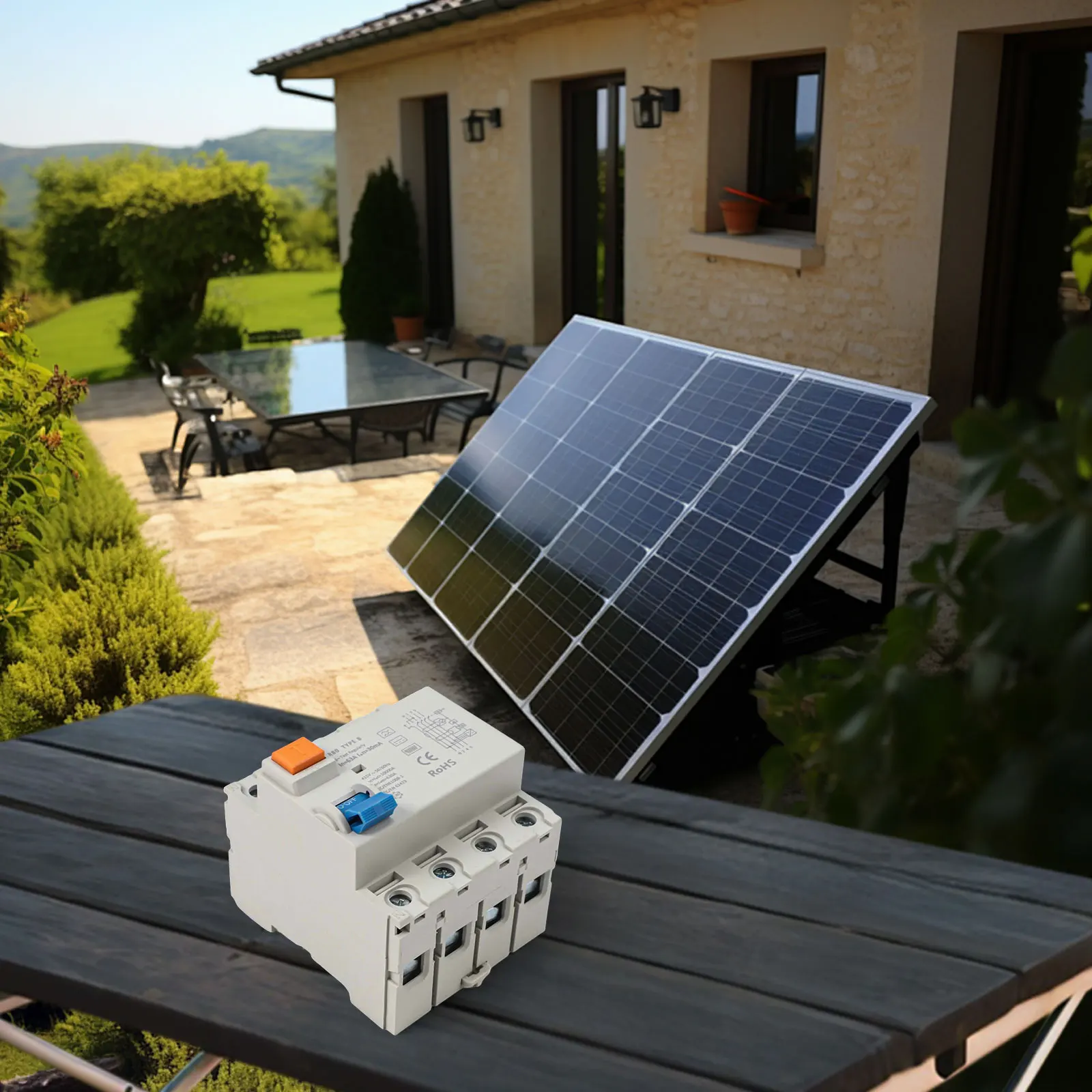 

Автоматический выключатель Автоматический выключатель остаточного тока Сложная эффективность окружающей среды Отличные свойства изоляции