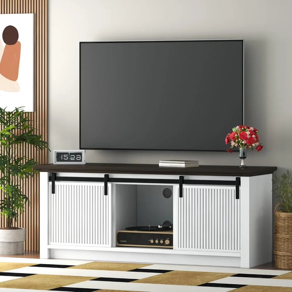 Fluted Tv Stand For…