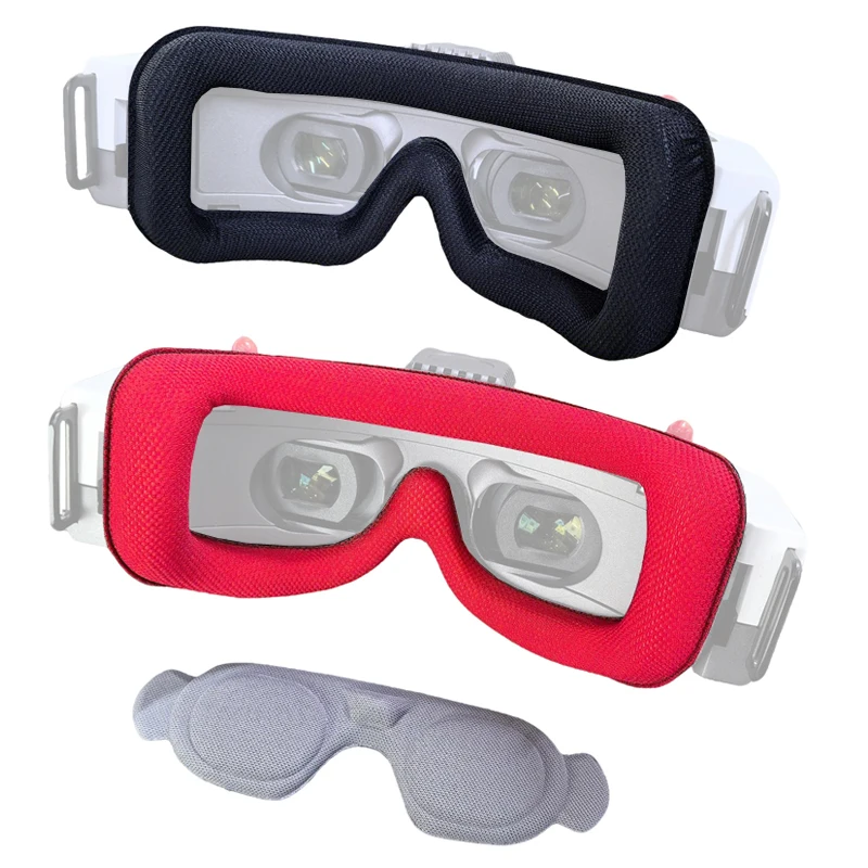 

1PCS For HDZero FPV Goggle 2 Enlarged Soft Face Pad Skin-Friendly Sponge Eye Mask Light Blocking & Dust Proof Protective Cover