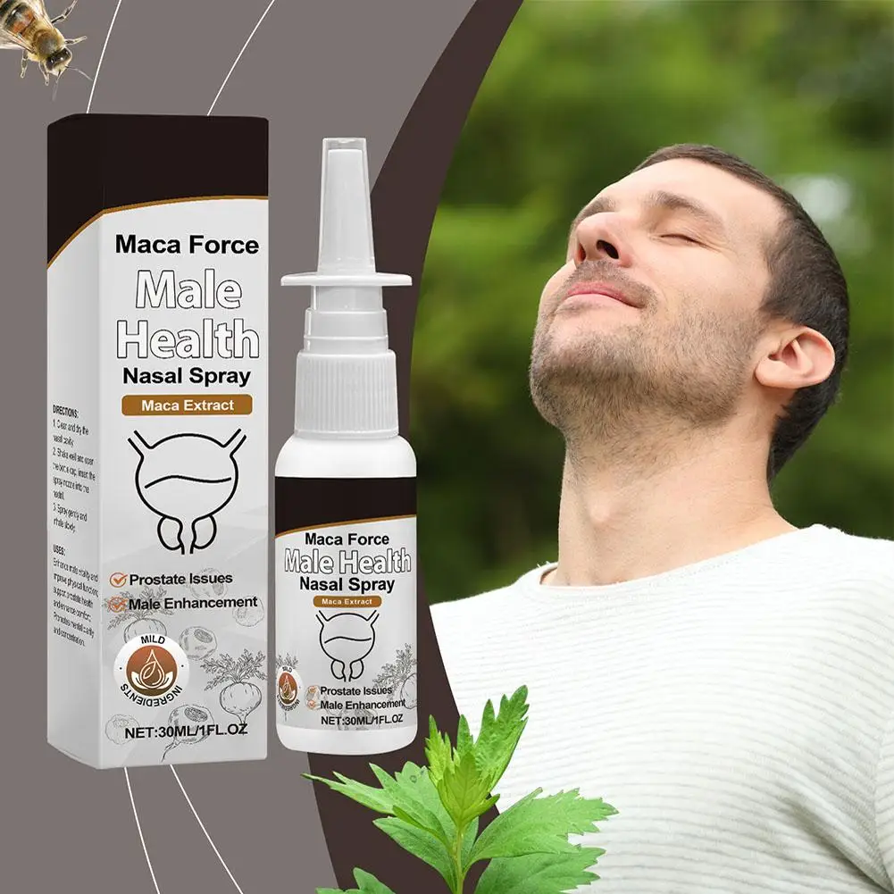 Nasal Spray Treatment Chronic Sinusitis Nasal Discomfort Nasal Drop Nose Itch Cool Herb Ointment Spray Health Care 30ml ﻿