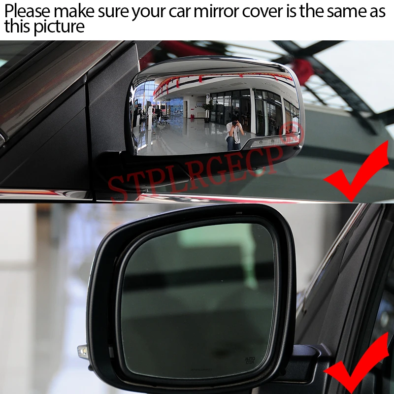Driver Rearview Side Mirror Lens Door Wing Mirrors Glass with Heating Parts Accessories for Chrysler Town Country 2008-2016
