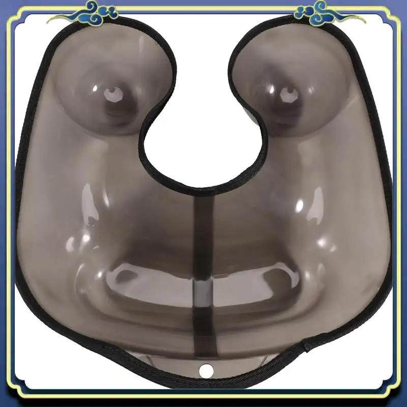 

A56P-Salon Hairdressing Neck Tray Perm Container Neck Shaped Shoulder Hair Tray Clothing Protector
