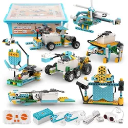 Science And Education Programming Building Blocks Steam Robot Toys Early Education Puzzle Assembly Building Blocks High-Tech Set