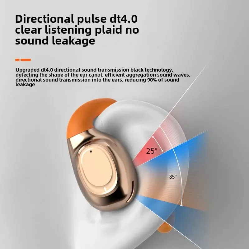 Open Ear Bluetooth 5.3 OWS Earphones Non in Ear True Wireless Earhook Hanging Headset IPX5 Waterproof Sports Anti Drop Earbuds