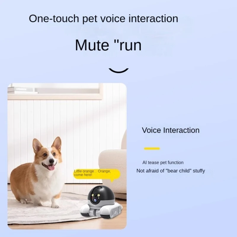 

1080P HD WIFI Robot Camera Dual Lens PTZ Security Protection Surveillance IP Camera Auto Tracking Night Vision Baby Pets Monitor