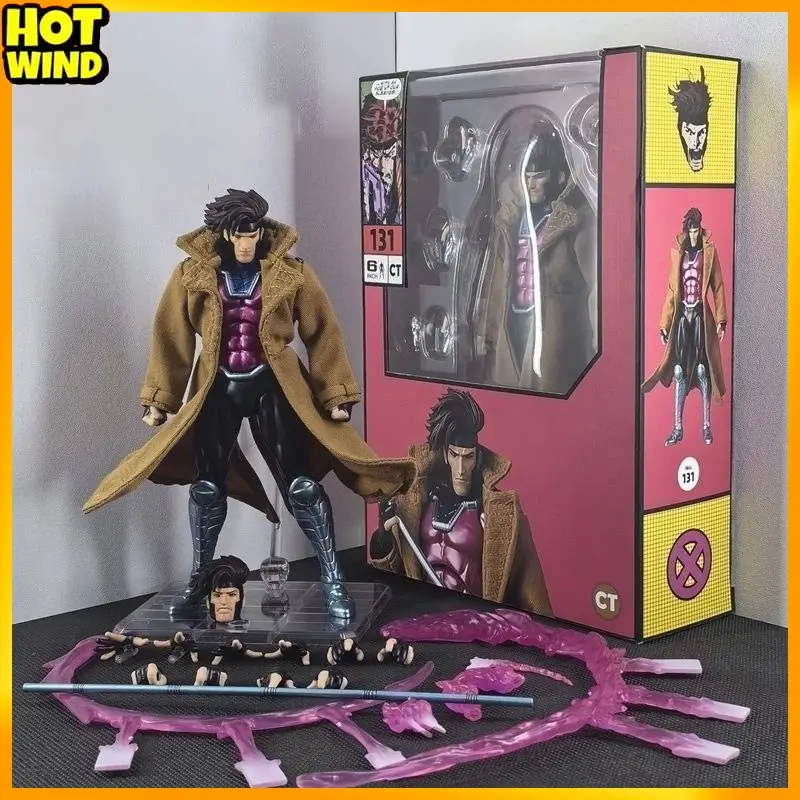 

Ct Toys Gambit Figure Mafex 131 X-Men Wolverine Shf Anime Action Figure Collectible Model Statue For Fans And Gifts