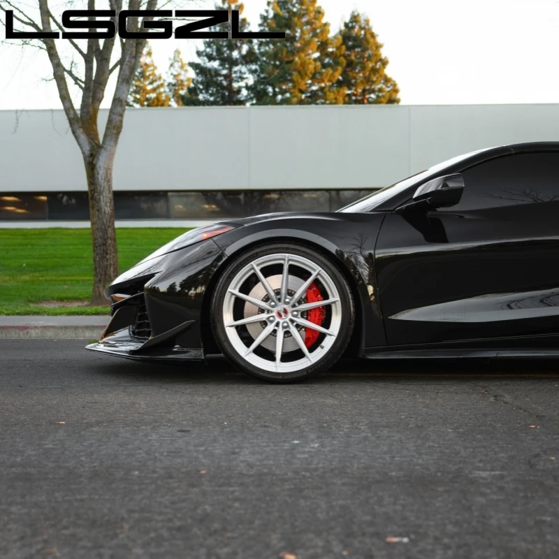 جنوط سباق رياضية مخصصة 5x120 5x130 جنوط عجلات من سبائك الألومنيوم مزورة لـ C7 C8 Benz BMW