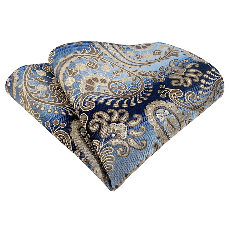 أحدث أنماط جيب مربع منديل أنيق أزرق أحمر الجاكار المنديل صالح قميص الملحقات ملابس يومية Cravat مهرجان الهدايا #6