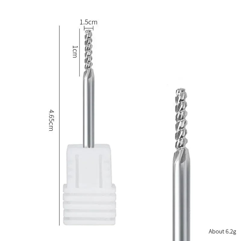 텅스텐 카바이드 네일 드릴 비트, 회전 버 밀링 네일 커터 비트, 전기 드릴 머신, 매니큐어 페디큐어 도구