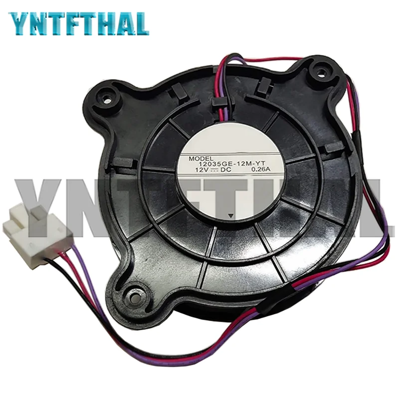 

New For 12035GE-12M-YT F3 DC 12V 0.26A 3-wire Server Cooler Fan