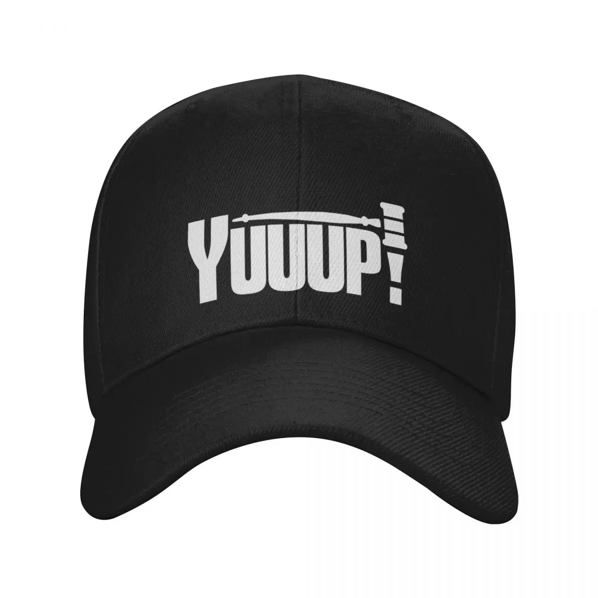 Yuuup! popular auctioneer saying with auction hammer Baseball Cap Military Cap Man Sunhat Baseball Men Women's