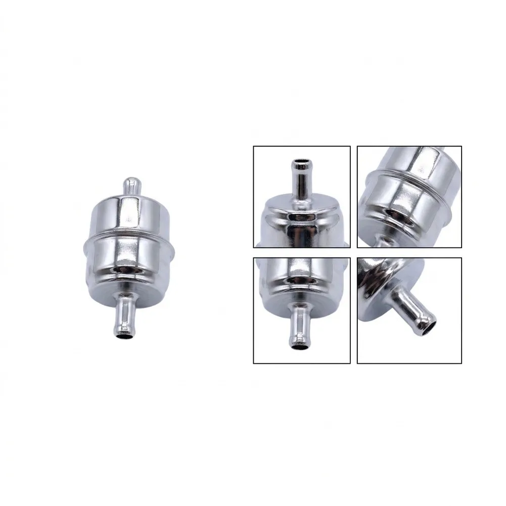 For Engine Maintenance Fuel Filter Chrome Canister Filter Metal Construction Heat Resistant Pressure Resistant