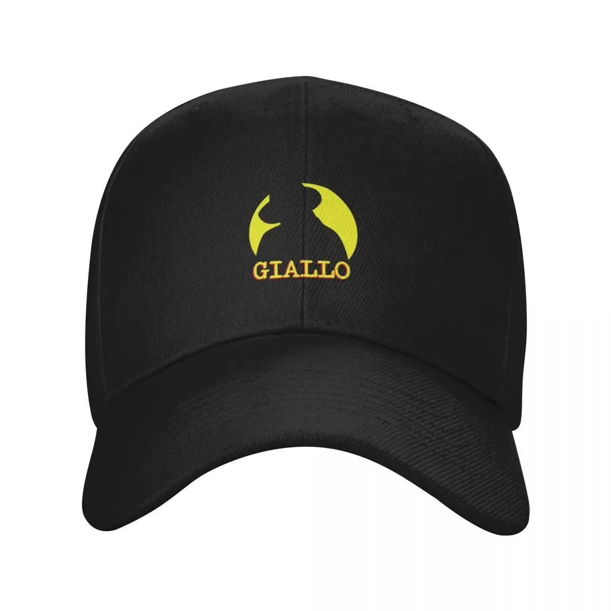 

GIALLO Vintage Italian Horror Baseball Cap Luxury Cap Wild Ball Hat fishing caps man tea Hat Mens Hats Women's