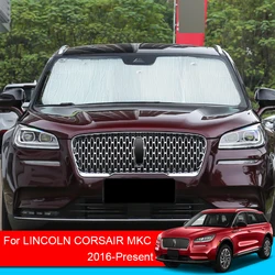 For LINCOLN CORSAIR MKC 2016-2025 Car Sunshades UV Protection Cover Window Curtain Sun Shade Visor Windshield Internal Accessory