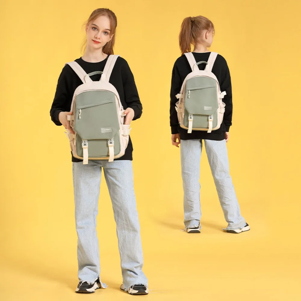 

Shoulder women's Korean fashion style simple backpack lightweight multifunctional student backpack