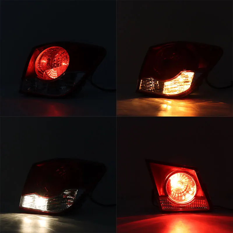 Auto Taillights For Chevrolet Cruze 2009-2014 Tail Brake Stop Light Rear Turn Signal Lamp Car Accessories Tail Light Assembly