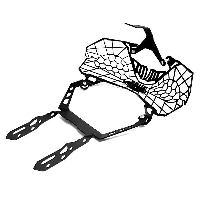 High-Durable KLR Logo Headlight Cover - PC Material Waterproof Precision Fit Anti-Scratch For KLR 650 2021-2023