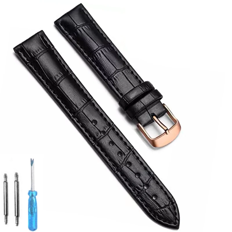 Premium High Quality Watch Leather Watch Band Comfortable Genuine Leather Watch Strap 18mm 20mm 22mm 24mm Watchbands+tool