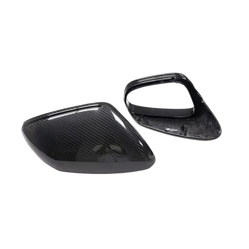 

High quality hot pressed dry carbon fiber side mirror side mirror cover for Porsche taycan turbo/turbo s