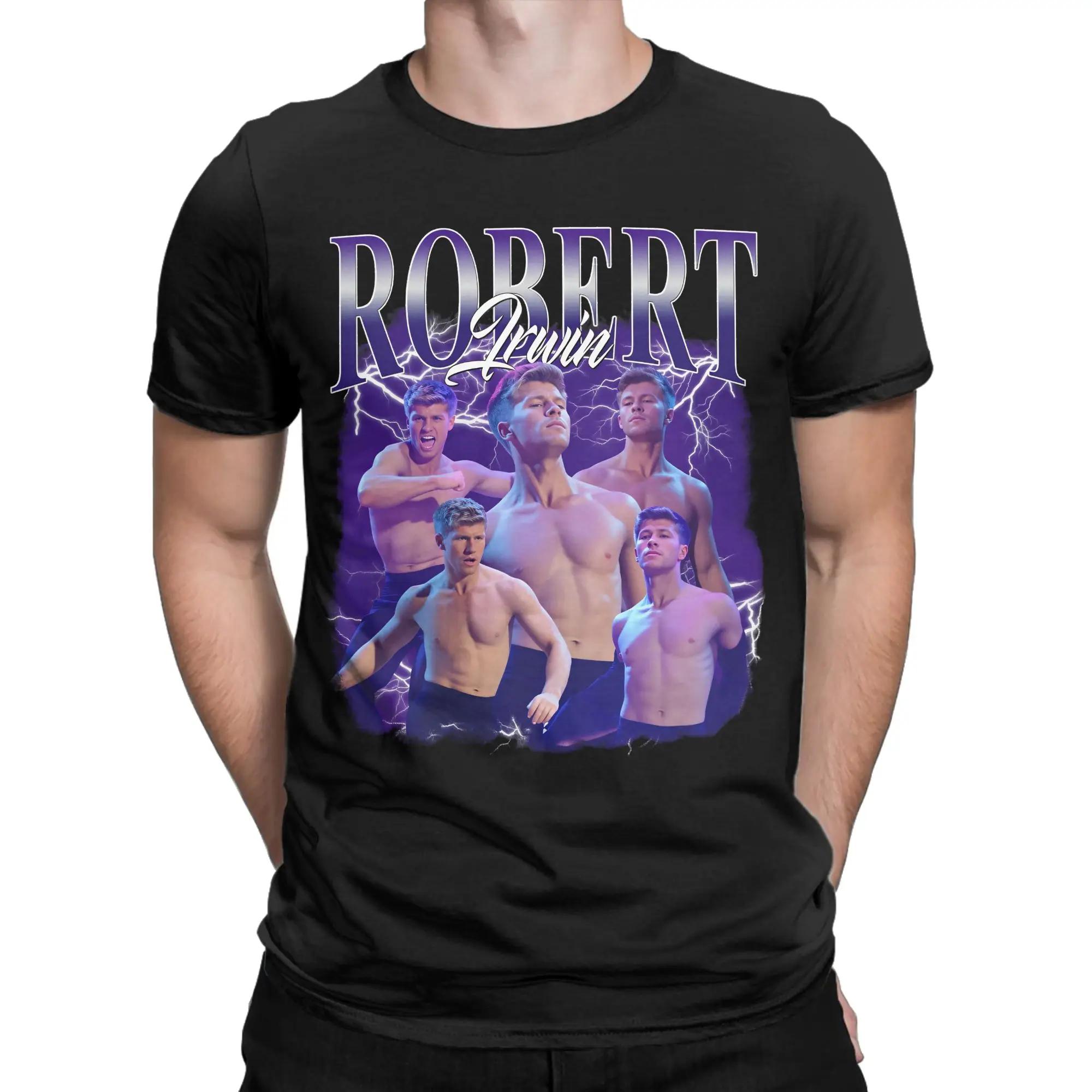 Robert Irwin Zookeeper Men Women T Shirts  Hipster Tees Short Sleeve Crewneck T-Shirts 100% Cotton Big Size Clothes