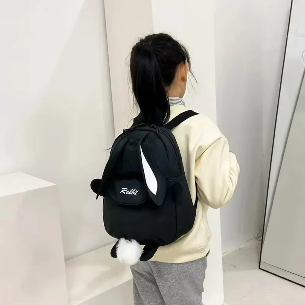 

Cute Bunny Backpack for Girls, Kids School Bag with Animal Ears, Kindergarten Toddler Bag Lightweight Waterproof