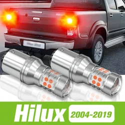 2pcs 도요타 Hilux 2004-2019 LED 브레이크 라이트 2006 2007 2008 2009 2010 2011 2012 2013 2014 2015 2016 2017 2018 액세서리