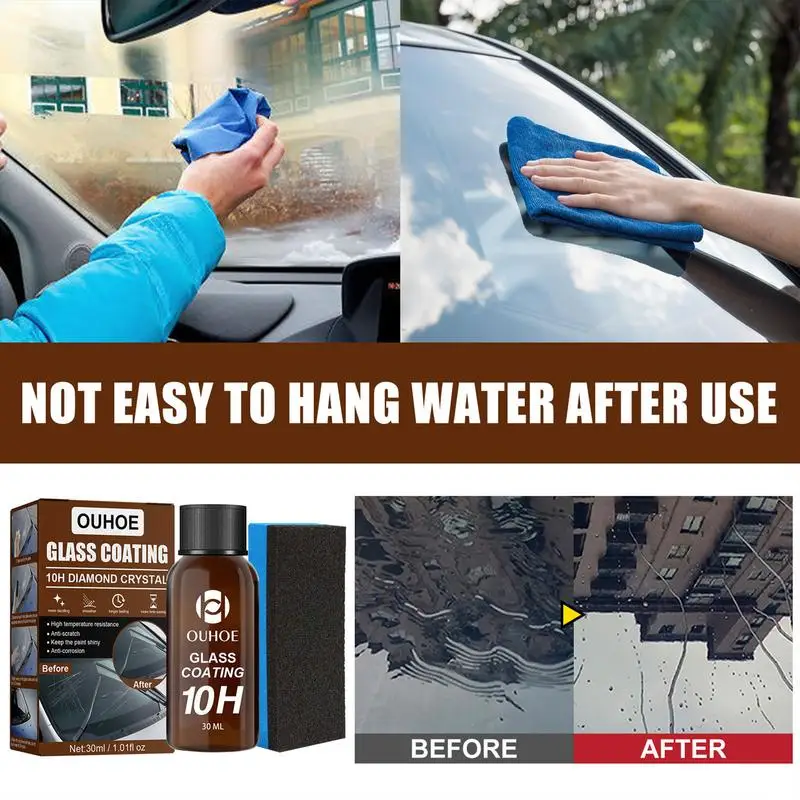 Ceramic Car Coating Quick Ceramic Hydrophobic Coating 10H Hardness Car Detailing Ceramic Coating Car Polishing Products