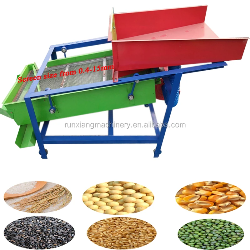 Máquina de clasificación de limpiador de polvo, pantalla de aire, tamaño Industrial eléctrico, grano de comida, semillas de algodón, anacardo, Coco, café, frijol de maní