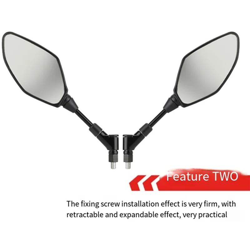 

Зеркало заднего вида для мотоцикла Yamaha MT-01 MT-03 MT-07 TRACER FZ-6N FZ-8 2005-2022, зеркало заднего вида, зеркало заднего вида