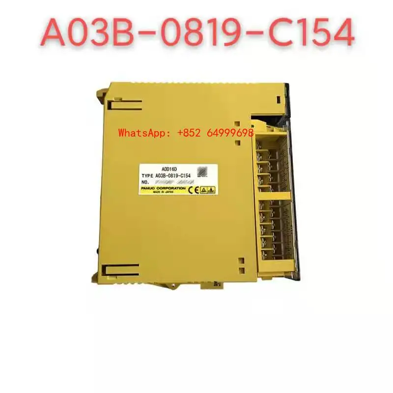 A03B-0819-C154  I/O Module for CNC Machinery System