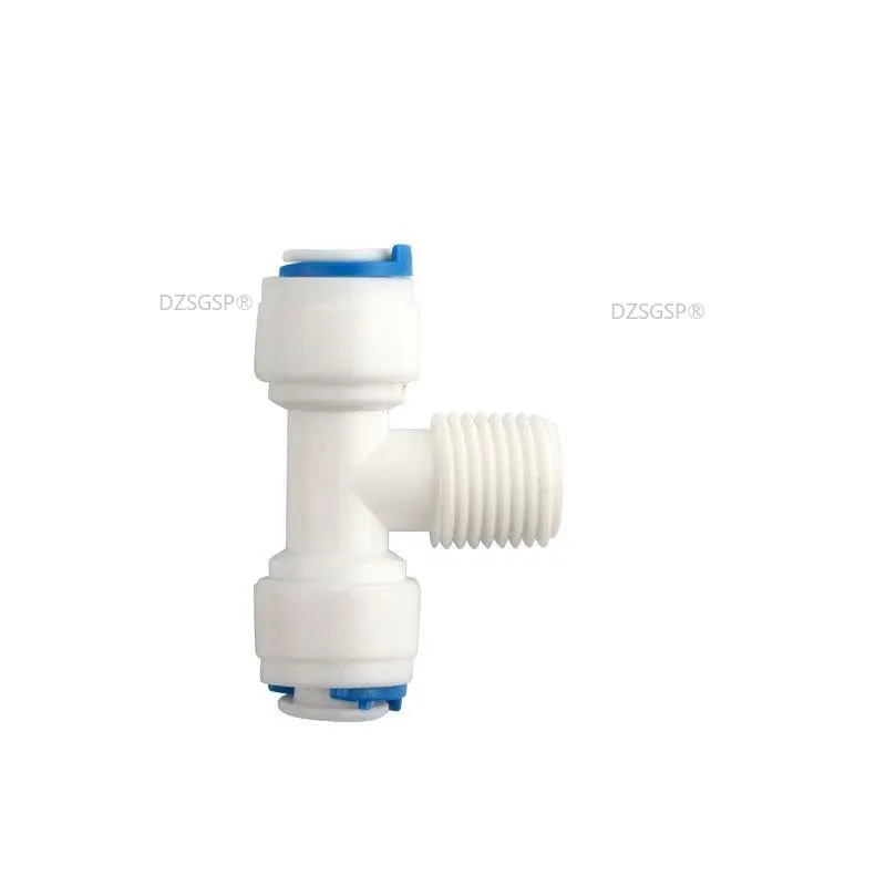 Thread 1/4 3/8 POM Sealing Ring Hose Multiple Type Tee RO Water Fitting Male Female PE Pipe Quick Connector Water Filter Parts