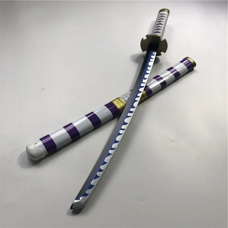 1:1 Cosplay Sandai Kitetsu Thanh Kiếm Vũ Khí Vũ Trang Thanh Katana Espada Gỗ Ninja Dao Samurai Thanh Kiếm Chống Đỡ Đồ Chơi Dành Cho Thanh Thiếu Niên 100Cm