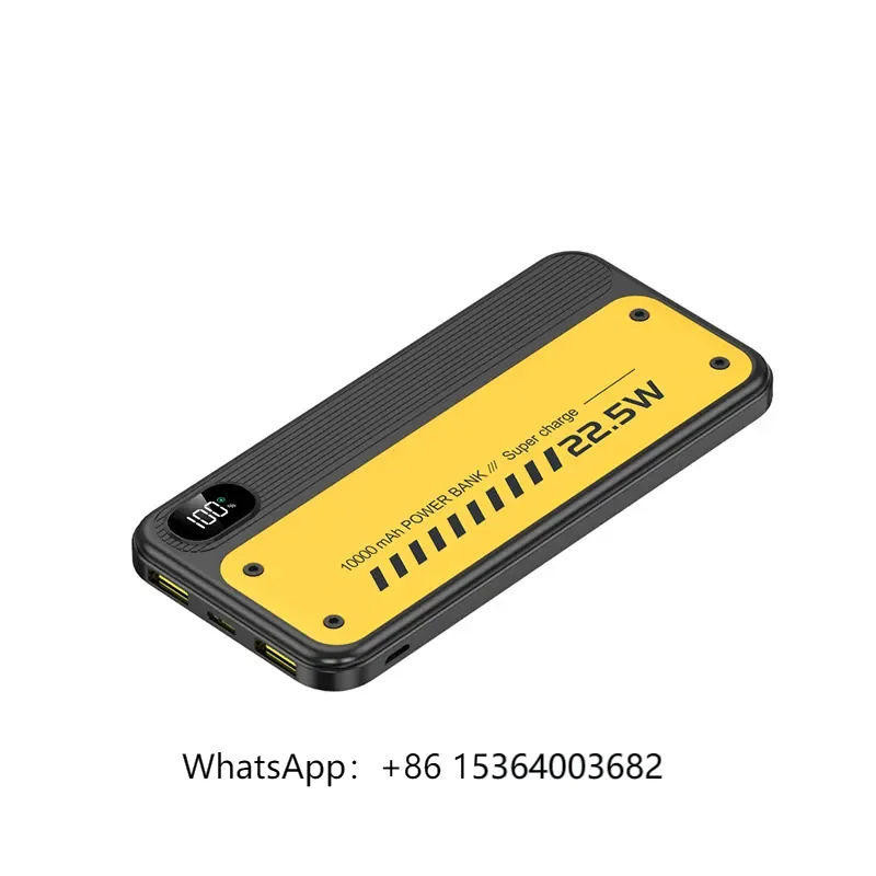 

Wholesale Portable Thin Slim Digital PD 22.5W 20W 10000mah Fast Charging Power Bank
