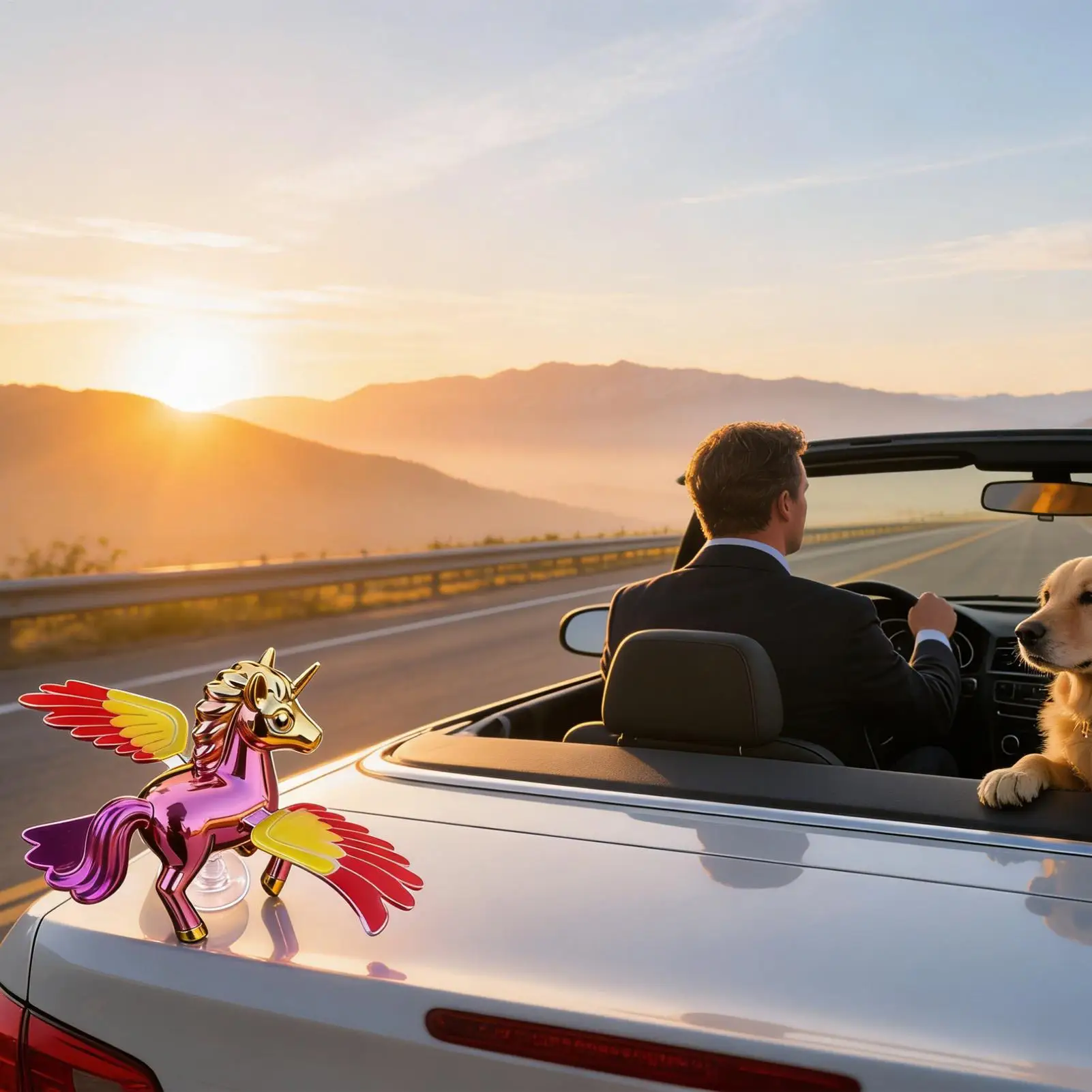 Car Roof Decoration Realistic Aerodynamic Hood Animal Decoration For Car For Commuting Daily Driving Travel Adventure RV Sedan
