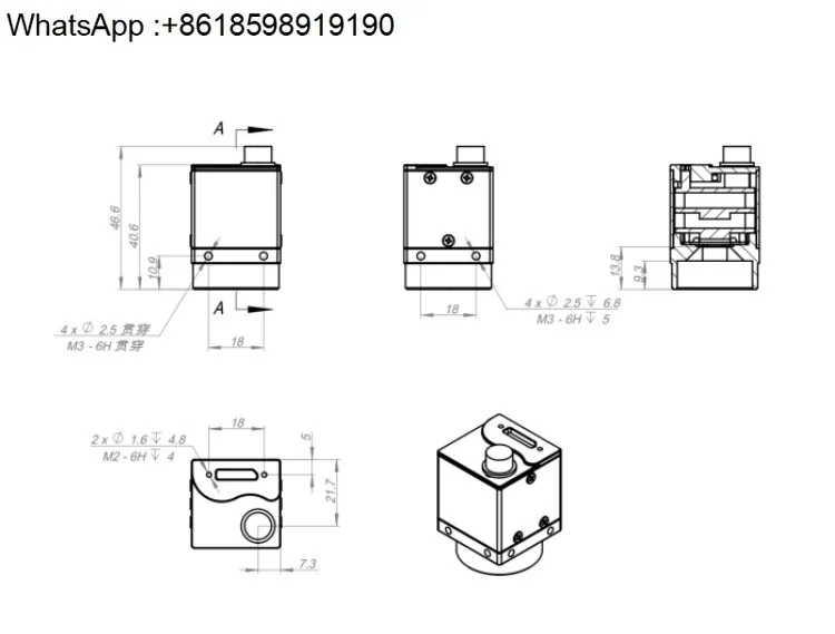 USB3.0 5 مليون كاميرا صناعية باللونين الأبيض والأسود لينكس/هالكون/labview/matlab/win10 #5