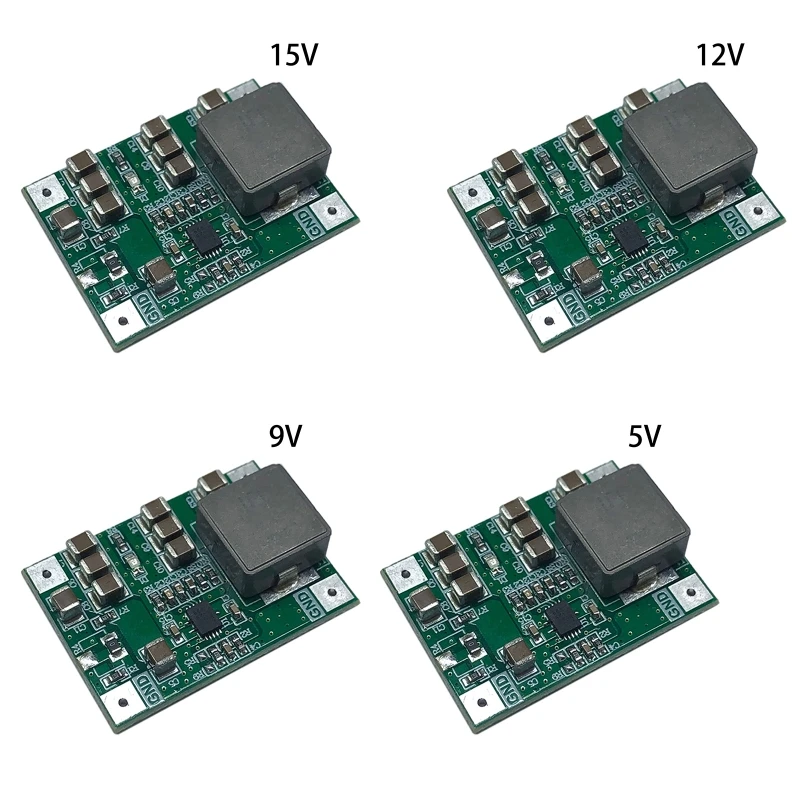 5V 9V 12V 15V Lithium 18650 Battery Board DC-DC Step Up Lithium Battery Charging Board Module