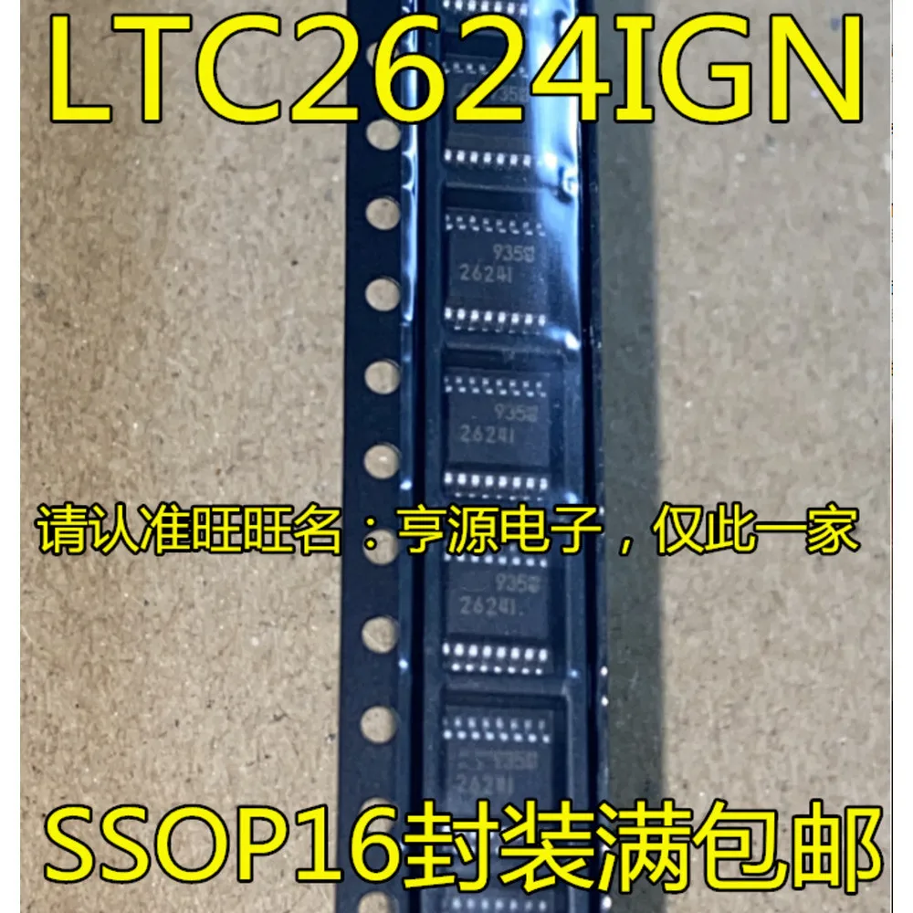 2PCS LT2624IGN LTC2624IGN LTC2624 SSOP-16