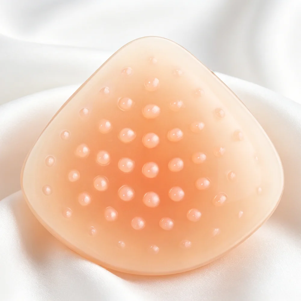 

LERVANLA Silicone Breast Prosthesis Bra Pad Full Bust Enhancer Swim Transparent Breast Pad The Breast Bigger Lingerie Accessory