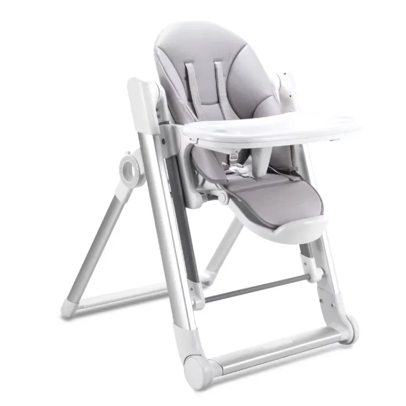 

2022 New baby feeding chairs 2 in 1 baby high chair, smart electric baby swing