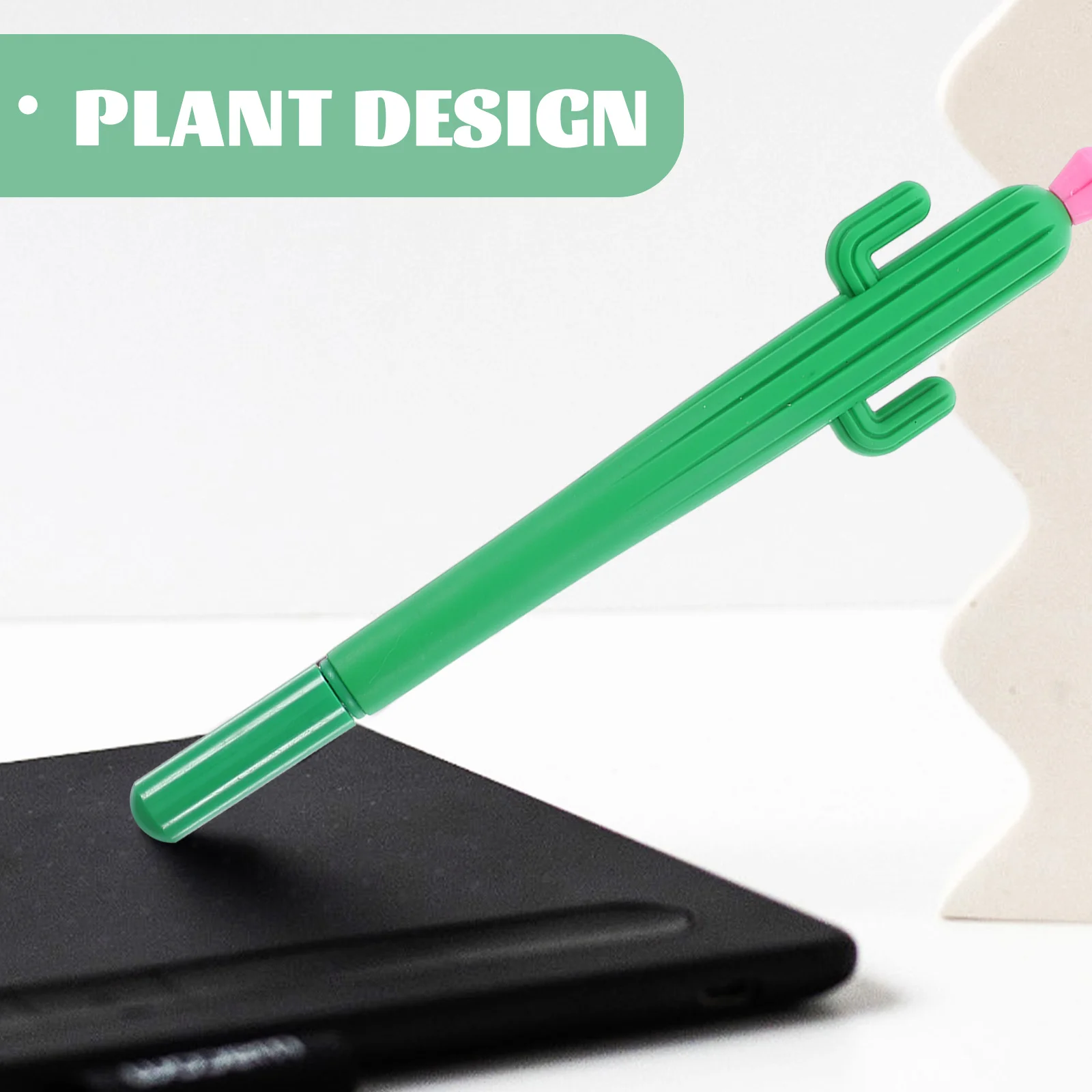 

10 Pcs Fun Pens Bulk Neutral Cactus Student Writing Stationery Supplies Ballpoint
