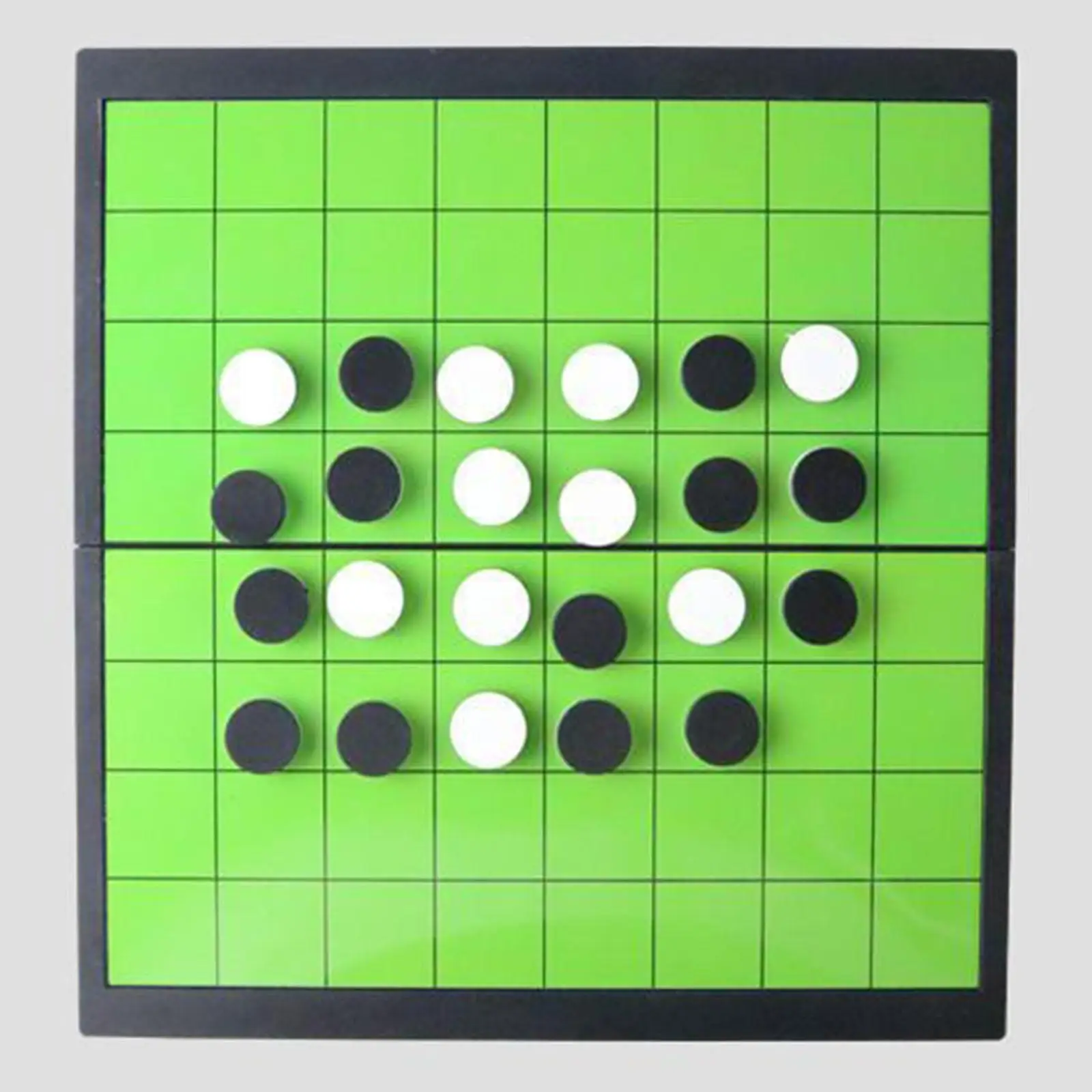 Juego de Mesa Magnético Portátil Othello, Tablero de Ajedrez Reversi Compacto, Juego de Estrategia para Dos Jugadores en Casa