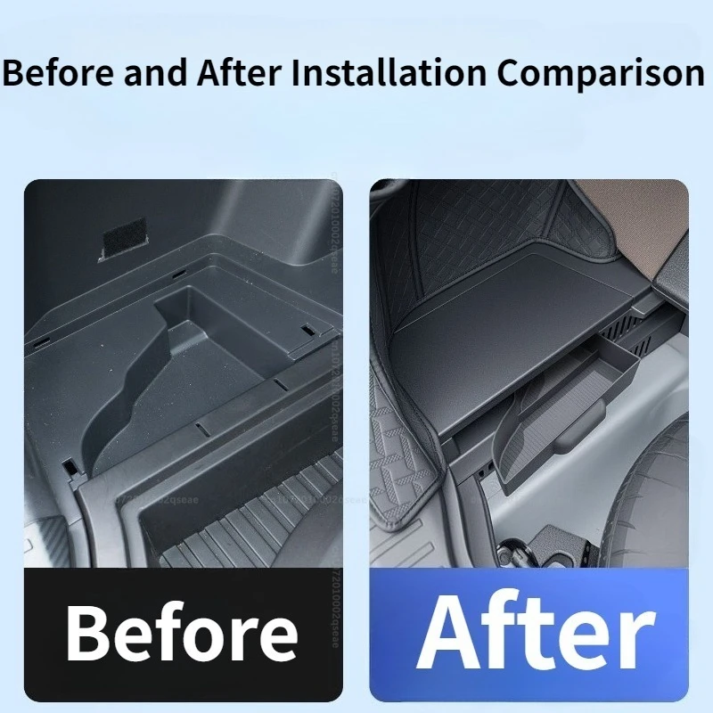 Für Toyota RAV4 XA60 2026 Kofferraum Links Rechts Multifunktions-Aufbewahrungsbox Wasserdicht Staubdicht Organizer Innenzubehör – Detail 2