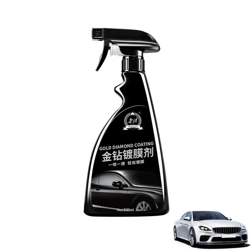 

Hand Spray Auto Coating Agent 16oz Car Cleaner Agent Anti-high Temperature Liquid Car Coating Wet And Dry Anti-Scratch For SUV