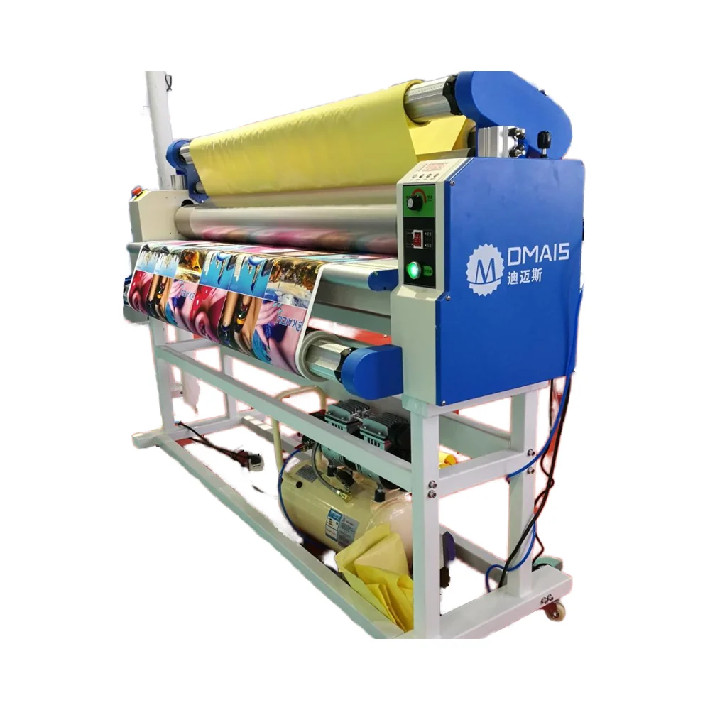 

DMS-1680A After-Printing Laminator 130mm Silicone Rollers 1600mm Mounting Machine