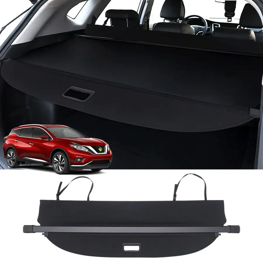 

Чехол багажника для Nissan Murano Platinum SL SV S 20152024, выдвижная крышка багажника, защитный козырек для муранского автомобиля, аксессуары
