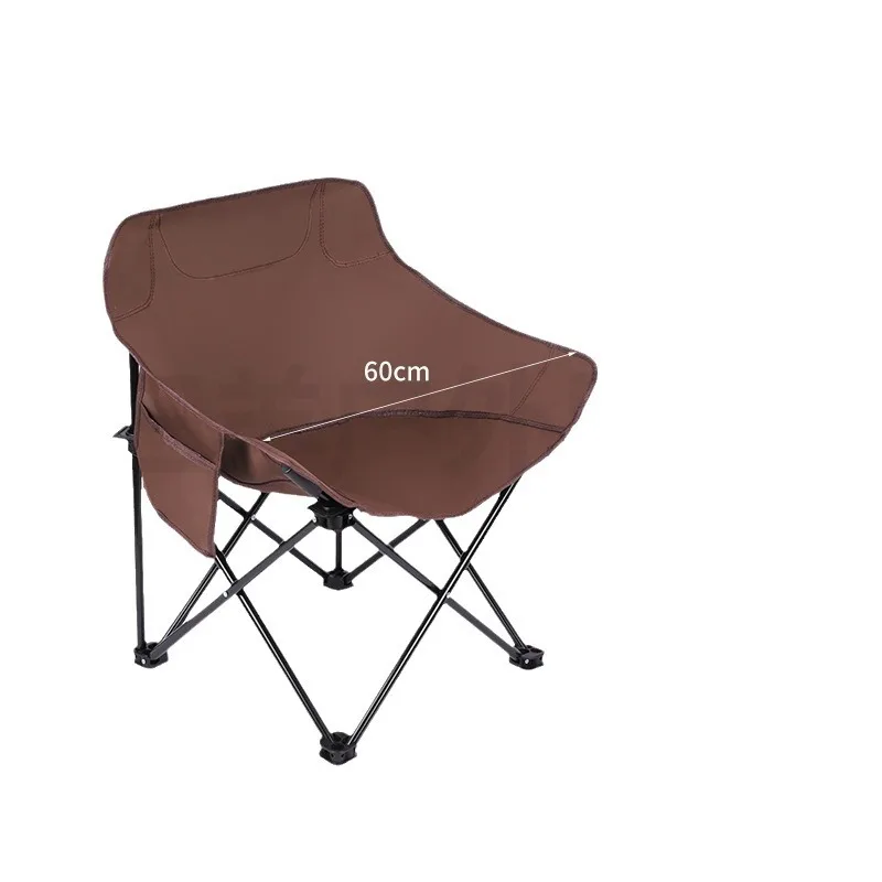 New Outdoor Moon Chair sedia portatile con schienale alto campeggio pesca spiaggia sedia pieghevole strumento di scrittura di alto valore per uso