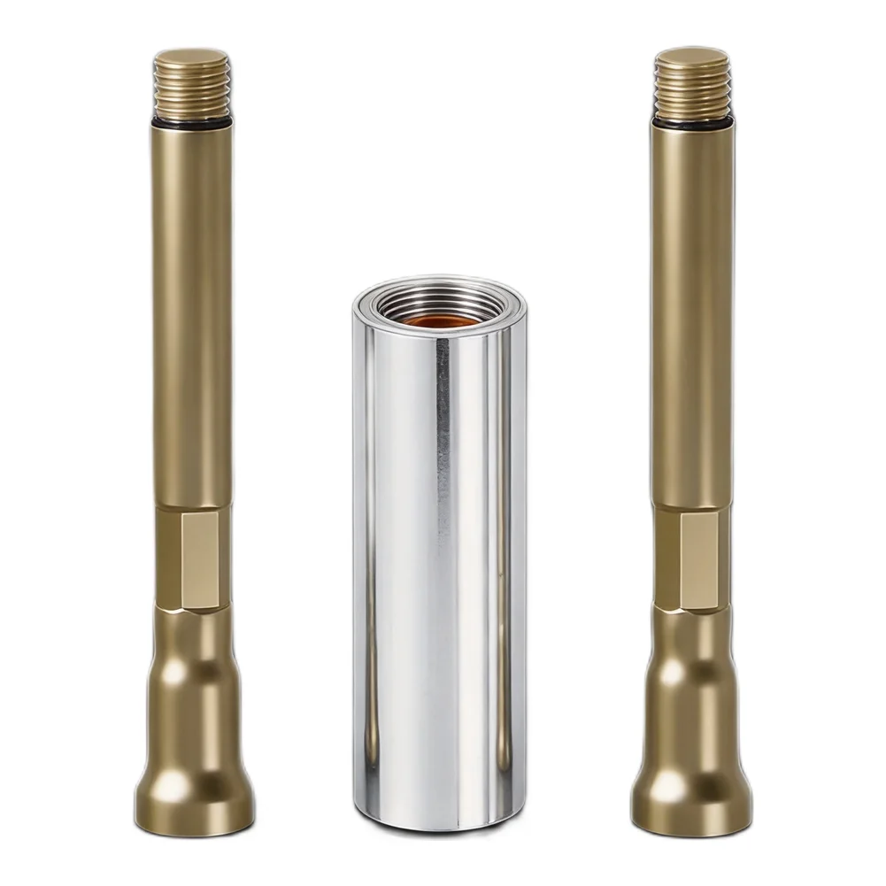 Stainless Steel Water Inlet Faucet Extension Hose for Hot Cold Water Flexible Leak for proof Connector for Plumbing
